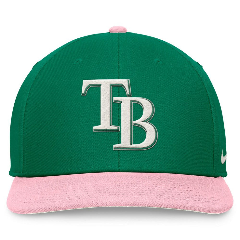 MLB Tampa Bay Rays Nike Malachite Pro Performance Snapback Hat