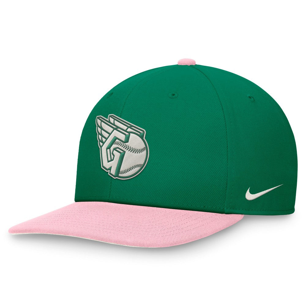 MLB Cleveland Guardians Nike Malachite Pro Performance Snapback Hat
