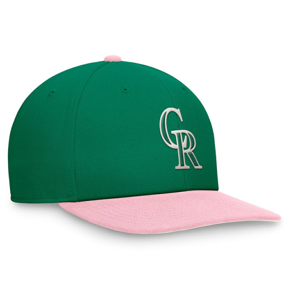 MLB Colorado Rockies Nike Malachite Pro Performance Snapback Hat