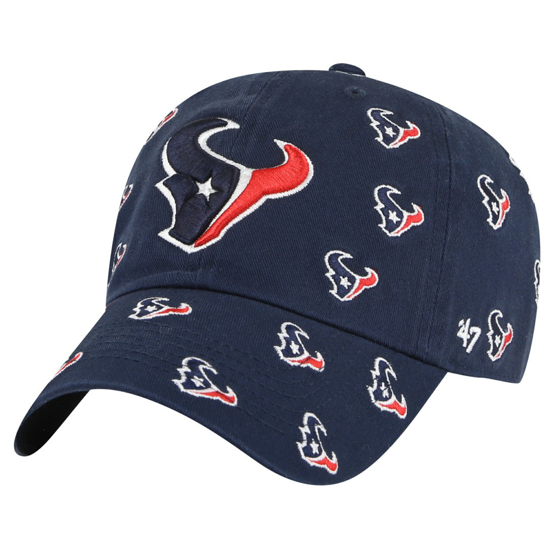 '47 Confetti Clean Up Adjustable Hat - Houston Texans