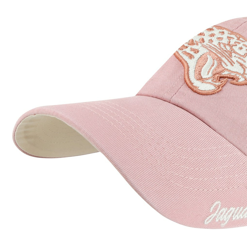 '47 Women's Ballpark Cheer Dusty Rose Clean Up Adjustable Hat - Jacksonville Jaguars