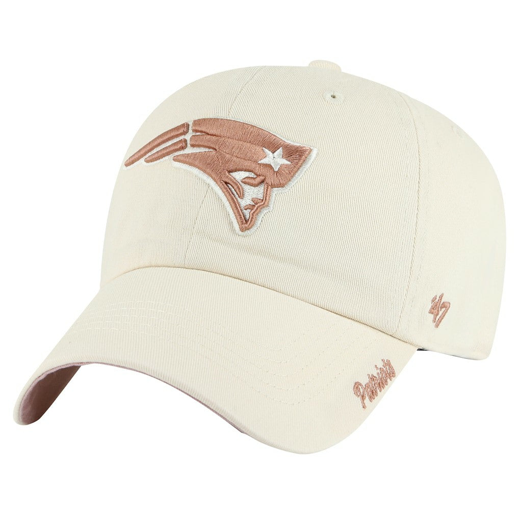 '47 Women's Ballpark Cheer Clean Up Adjustable Hat - New England Patriots