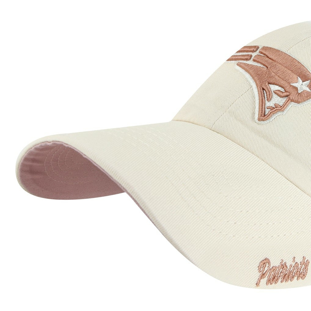 '47 Women's Ballpark Cheer Clean Up Adjustable Hat - New England Patriots