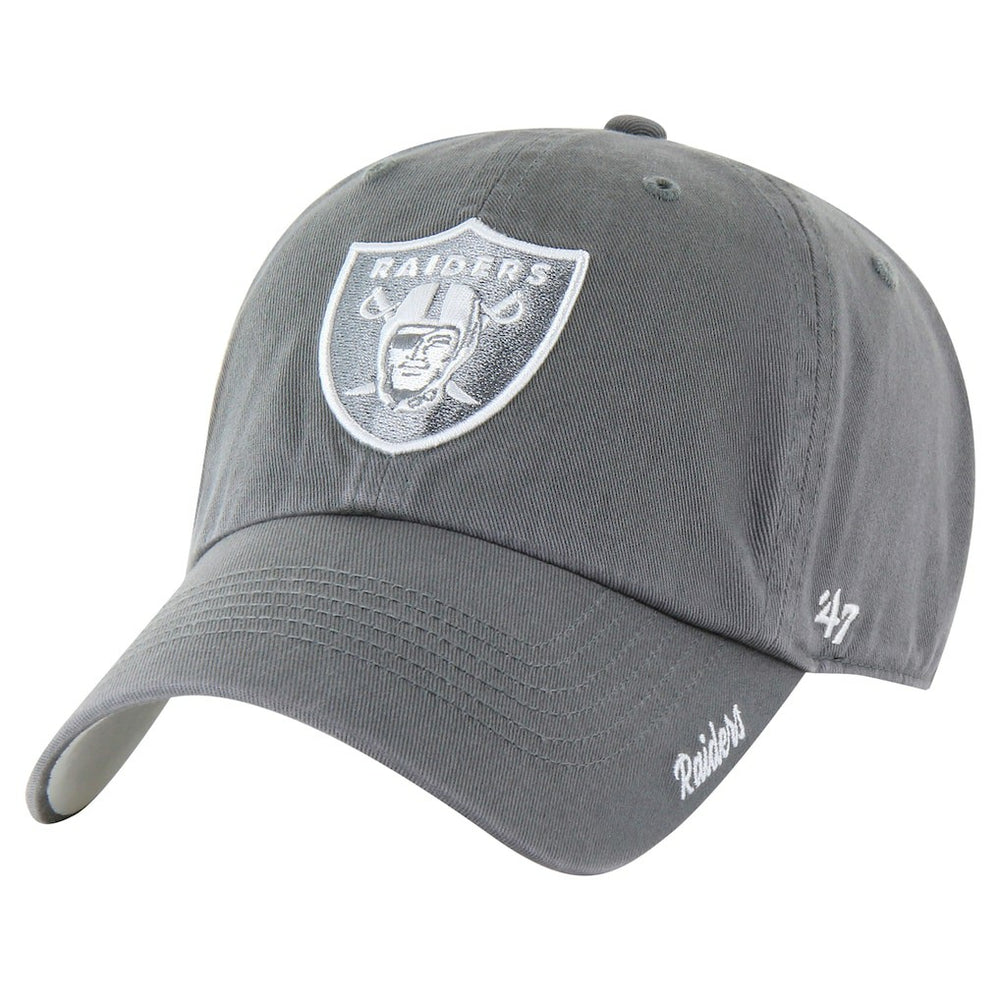 '47 Women's Luminance Cheer Clean Up Adjustable Hat - Las Vegas Raiders
