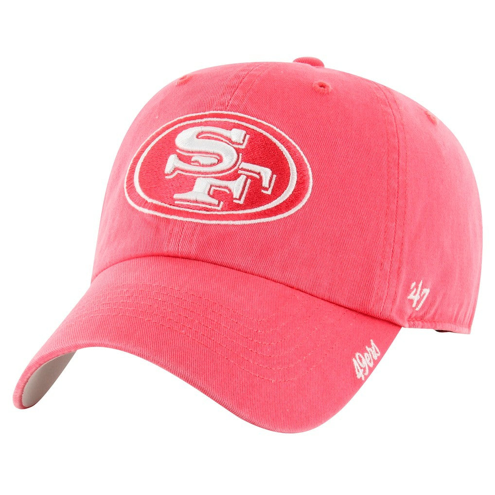 '47 Women's Luminance Cheer Clean Up Adjustable Hat - San Francisco 49ers