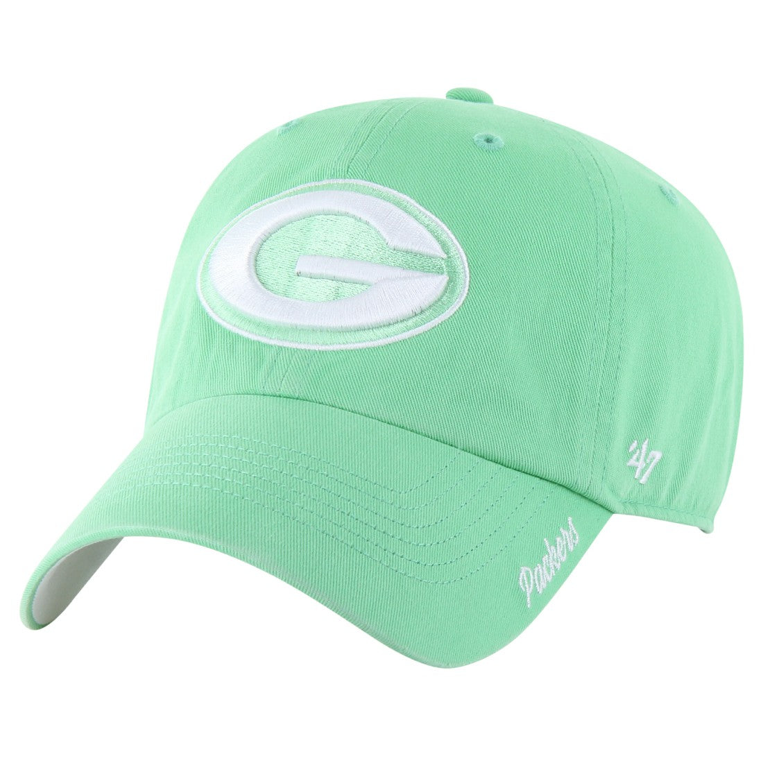 '47 Women's Luminance Cheer Clean Up Adjustable Hat - Green Bay Packers