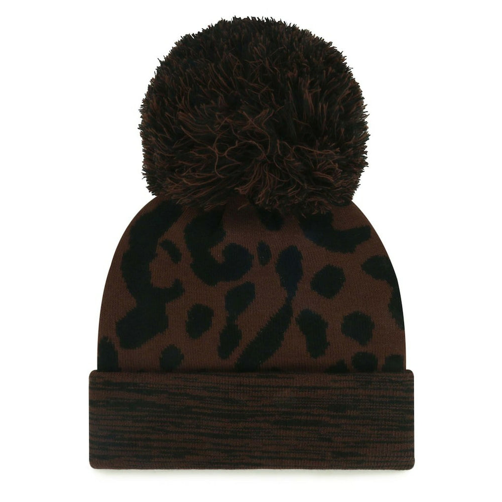 '47 Women's Cacao Cuffed Knit Hat with Pom - Jacksonville Jaguars