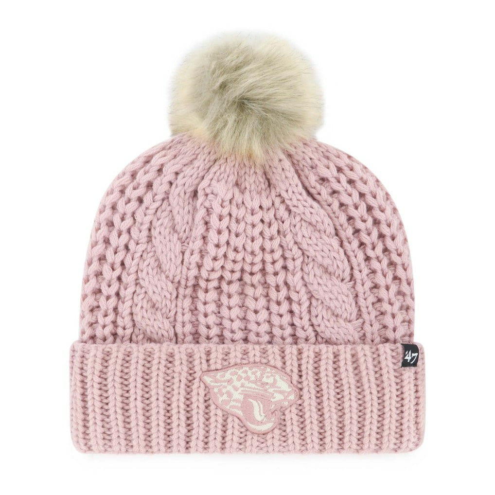 '47 Women's Meeko Cuffed Knit Hat with Pom - Jacksonville Jaguars