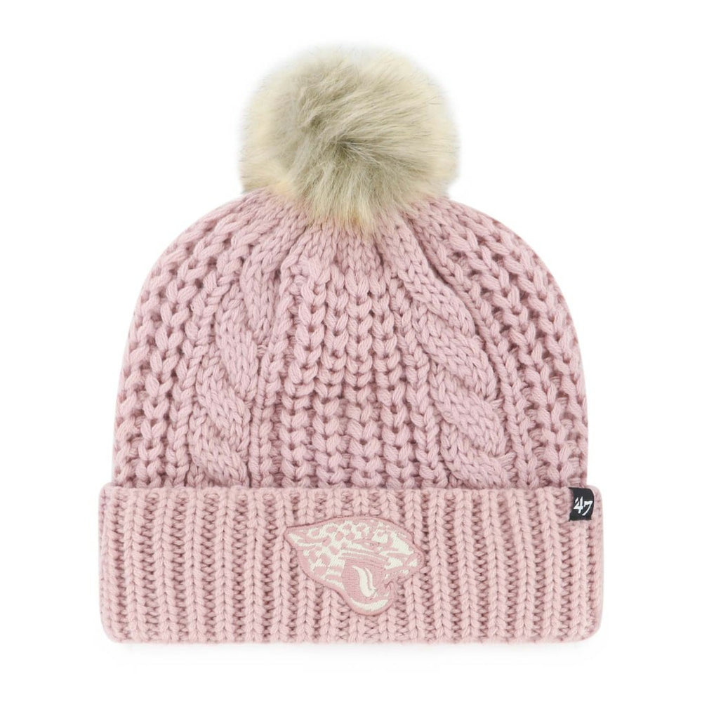 '47 Women's Meeko Cuffed Knit Hat with Pom - Jacksonville Jaguars