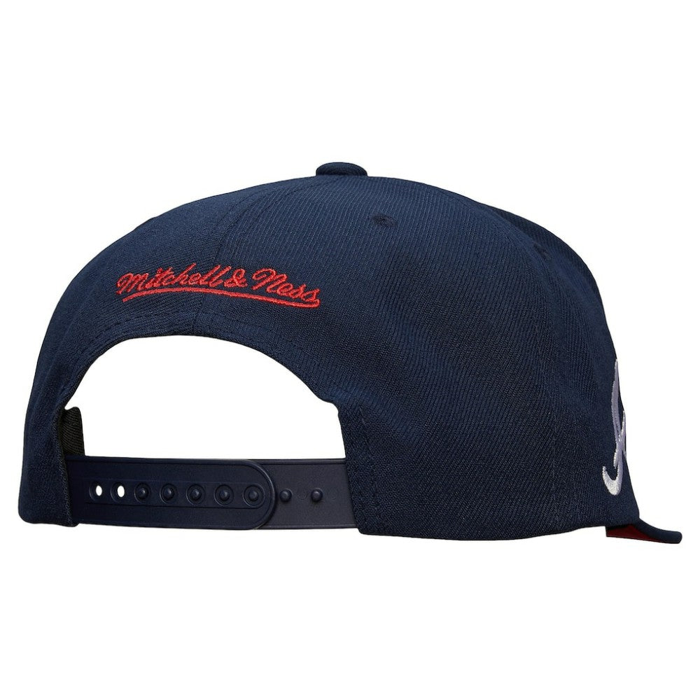 MLB Atlanta Braves Mitchell & Ness Team Tagged Snapback Hat
