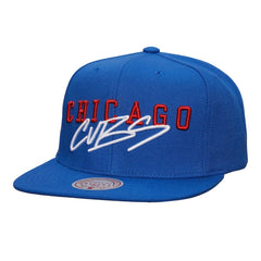 MLB Chicago Cubs Mitchell & Ness Team Tagged Snapback Hat