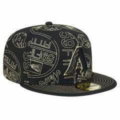 MLB Arizona Diamondbacks New Era 59FIFTY Day Allover Fitted Hat