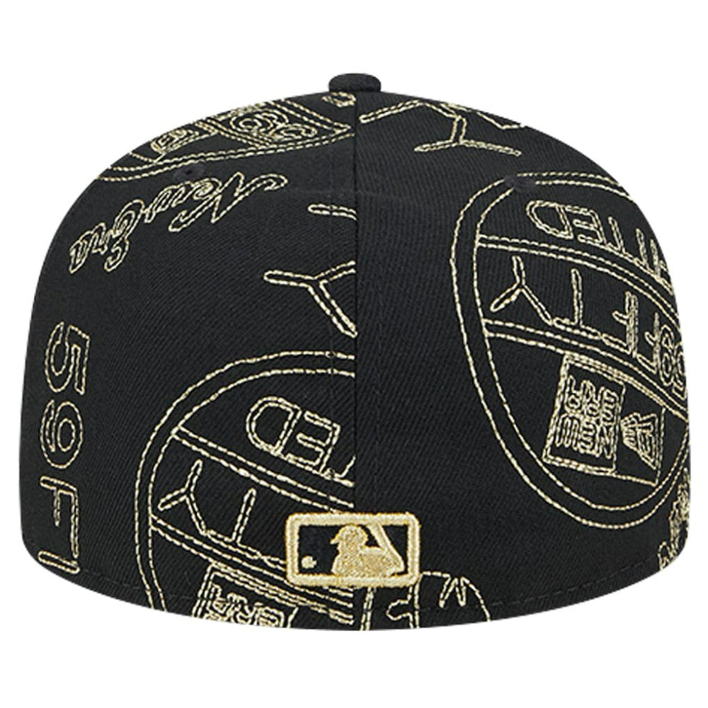 MLB Atlanta Braves New Era 59FIFTY Day Allover Fitted Hat