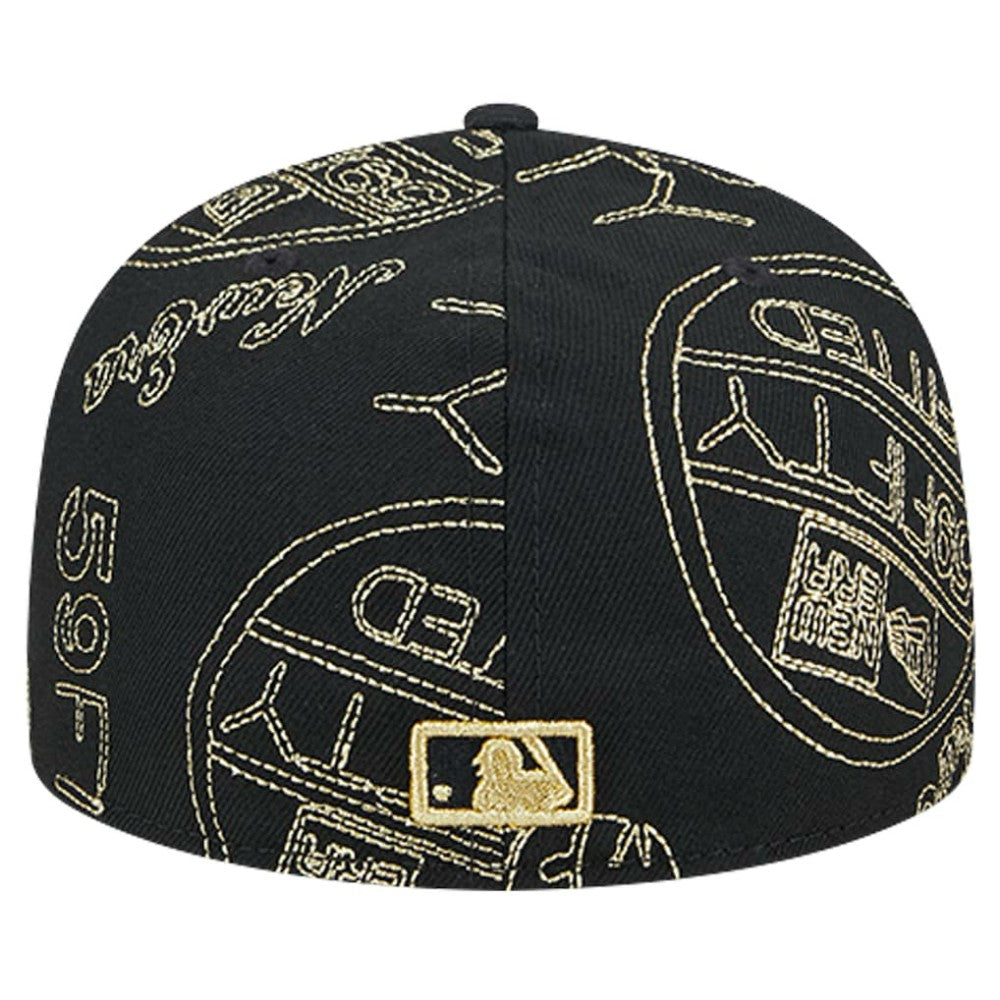 MLB Cincinnati Reds New Era 59FIFTY Day Allover Fitted Hat