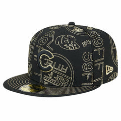 MLB Chicago Cubs New Era 59FIFTY Day Allover Fitted Hat