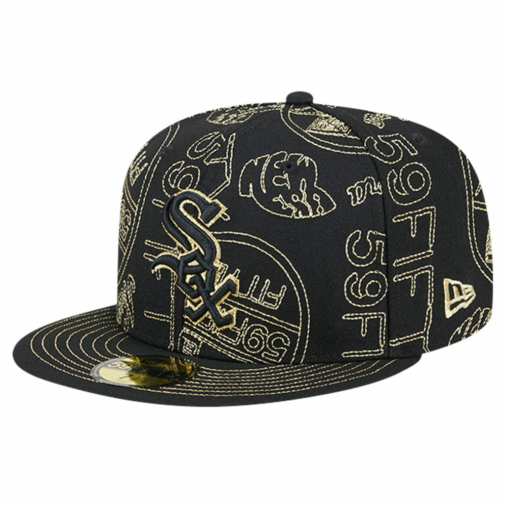 MLB Chicago White Sox New Era 59FIFTY Day Allover Fitted Hat