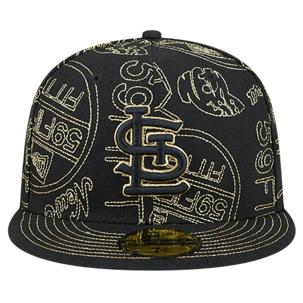 MLB St. Louis Cardinals New Era 59FIFTY Day Allover Fitted Hat