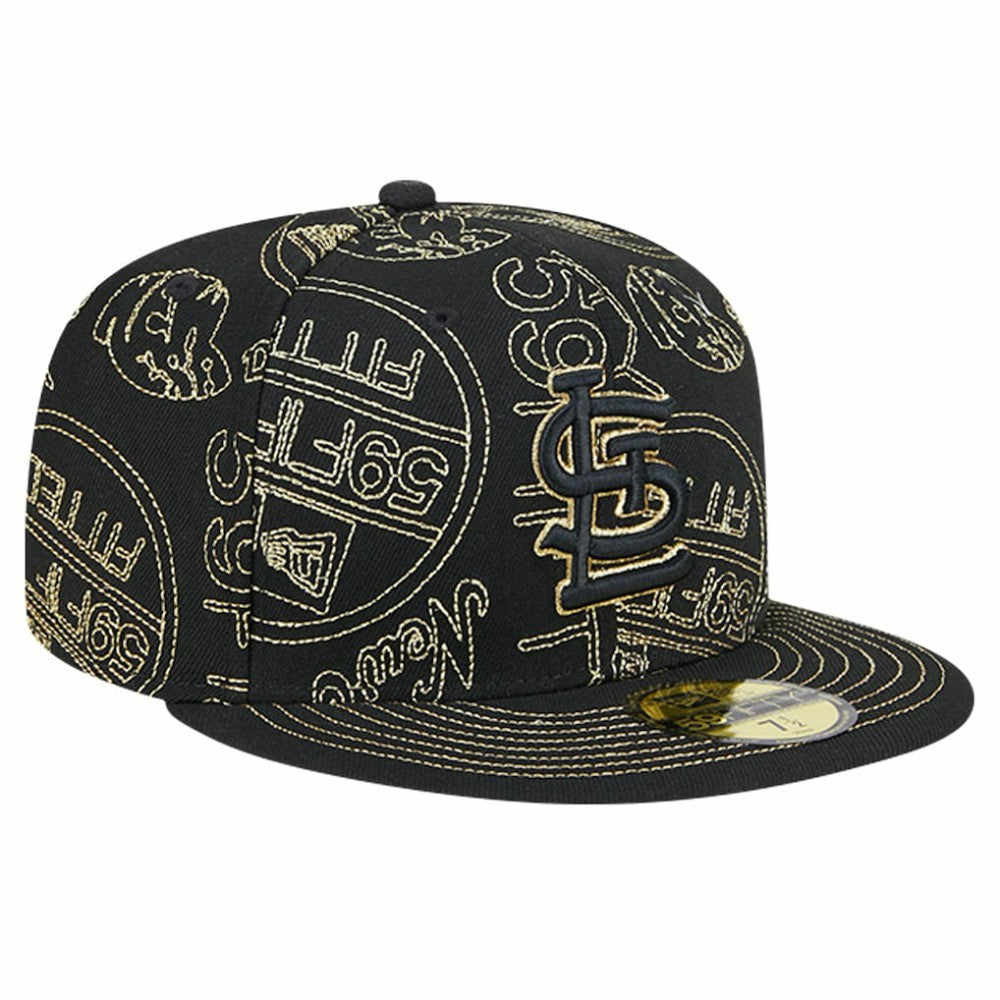 MLB St. Louis Cardinals New Era 59FIFTY Day Allover Fitted Hat