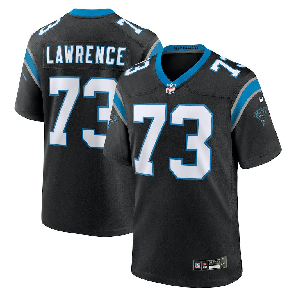 Rashard Lawrence  Game Jersey - Carolina Panthers