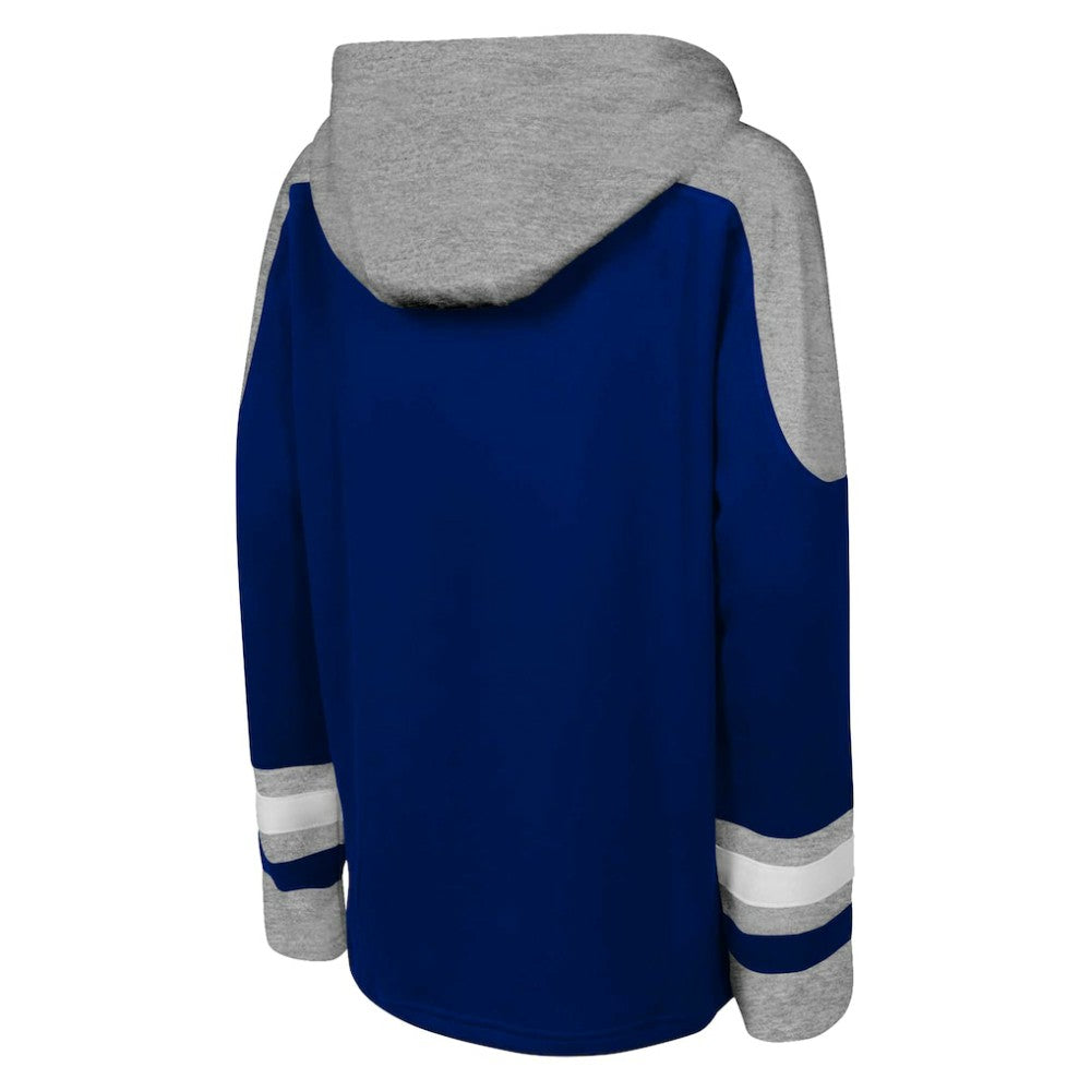 NHL Blue Tampa Bay Lightning Youth Ageless Must Have Home V-Neck Pullover Hoodie