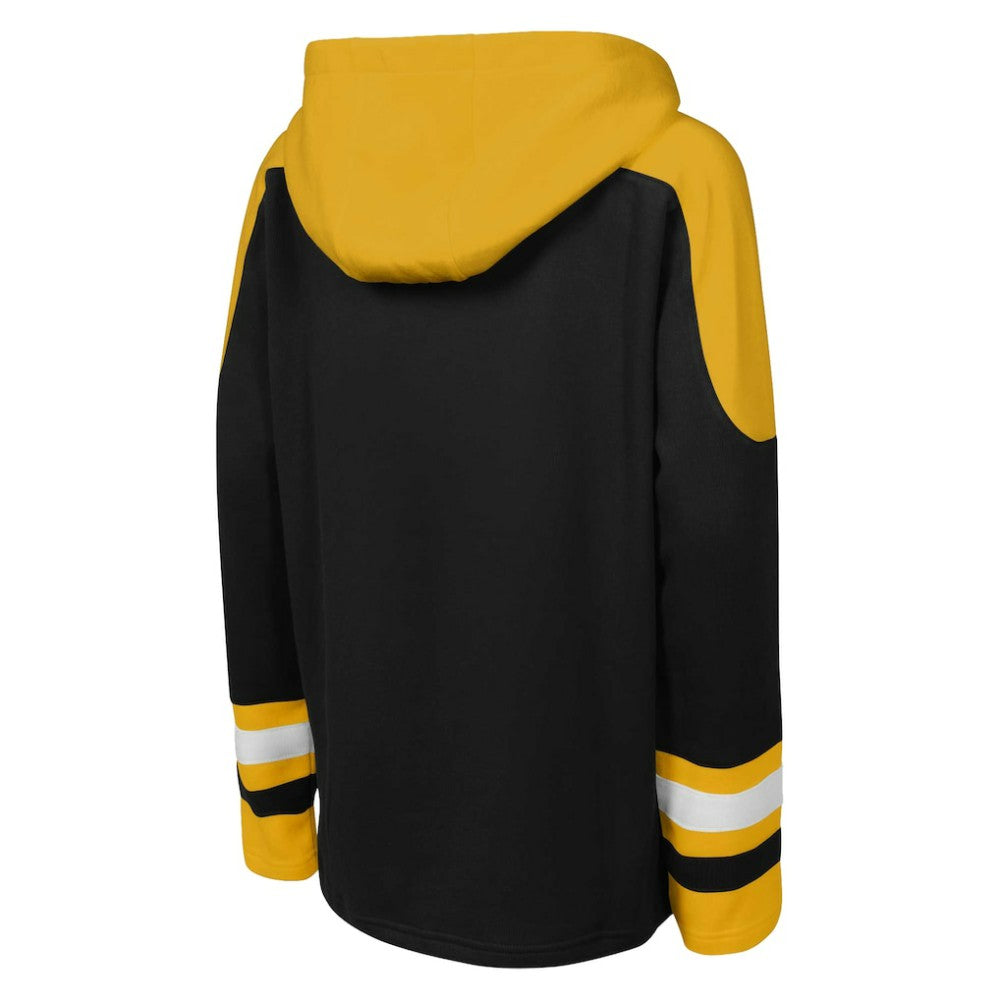 NHL Black Pittsburgh Penguins Youth Ageless Must Have Home V-Neck Pullover Hoodie