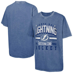 NHL Blue Tampa Bay Lightning Youth Sure Short T-Shirt