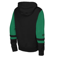 NHL Black Dallas Stars Youth Face Off Full-Zip Hoodie