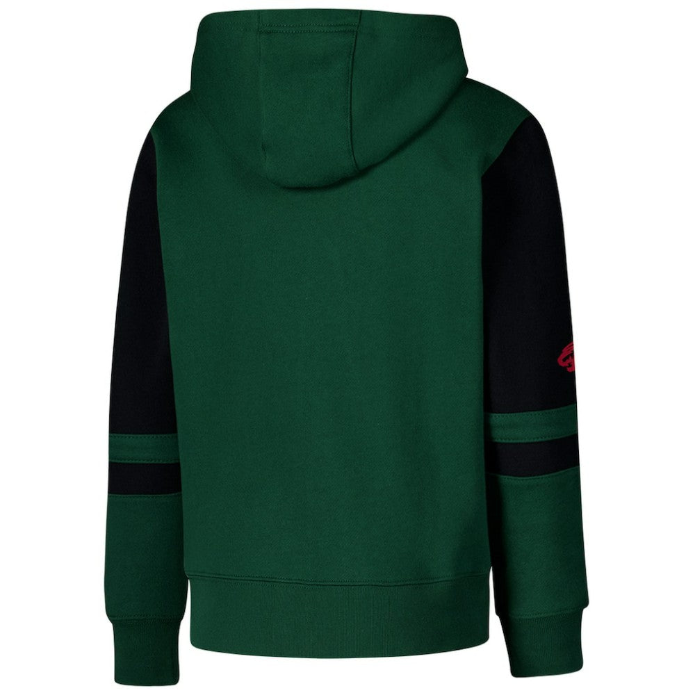 NHL Green Minnesota Wild Youth Face Off Full-Zip Hoodie