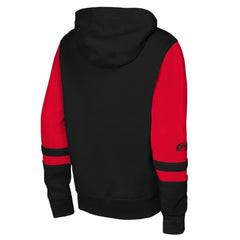 NHL Black Carolina Hurricanes Youth Face Off Full-Zip Hoodie