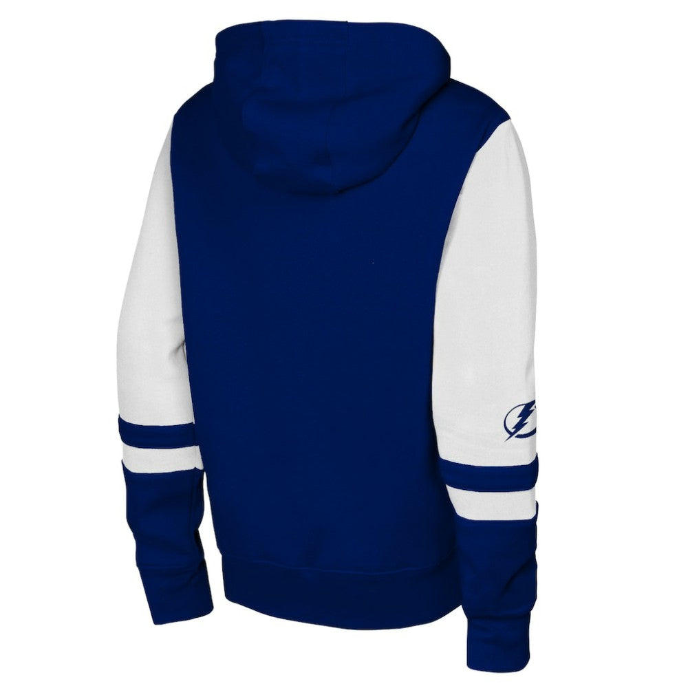 NHL Blue Tampa Bay Lightning Youth Face Off Full-Zip Hoodie