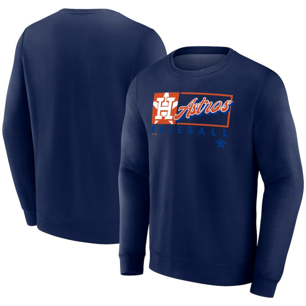 MLB Houston Astros Profile Big & Tall Pullover Sweatshirt