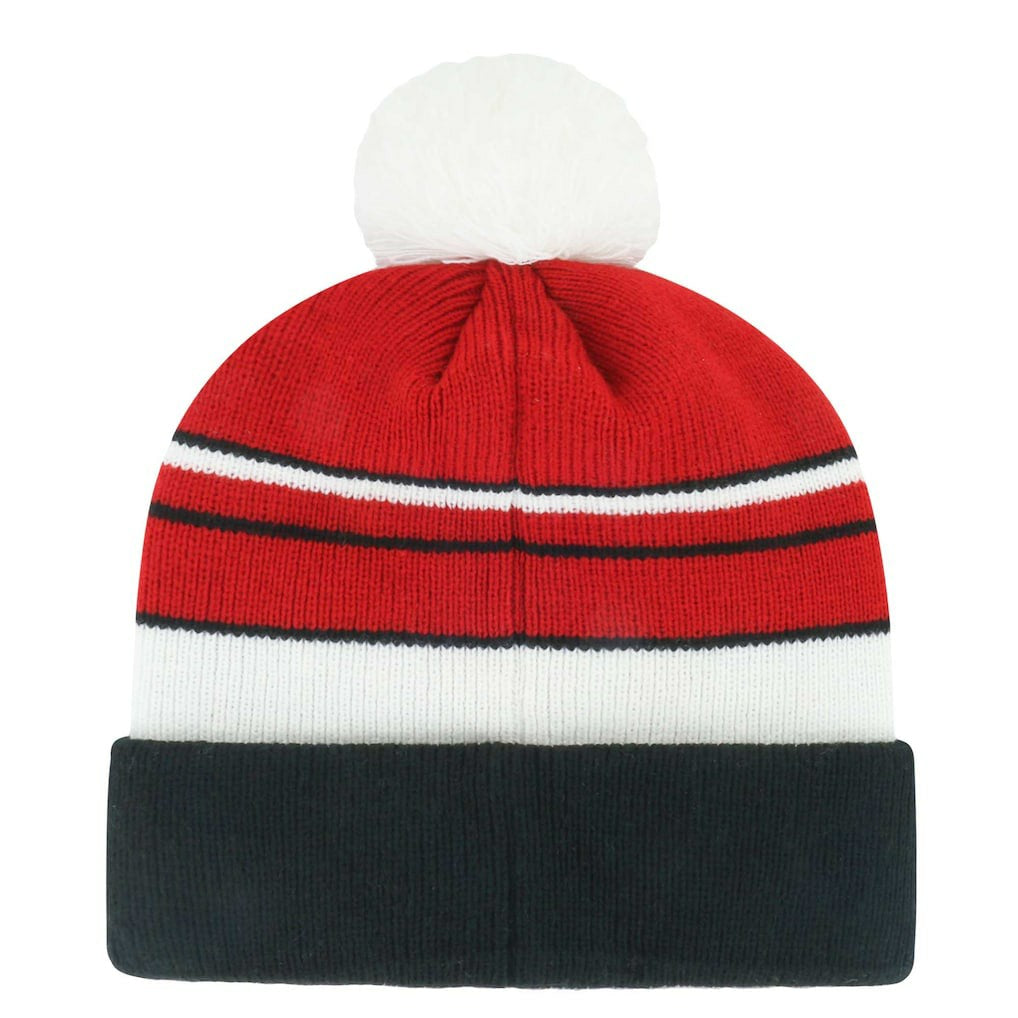 '47 Youth Peewee Cuffed Knit Hat with Pom - San Francisco 49ers