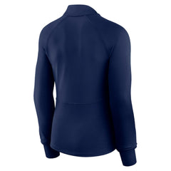 MLB New York Yankees Fanatics Women's Elements Raglan Tri-Blend Quarter-Zip Top