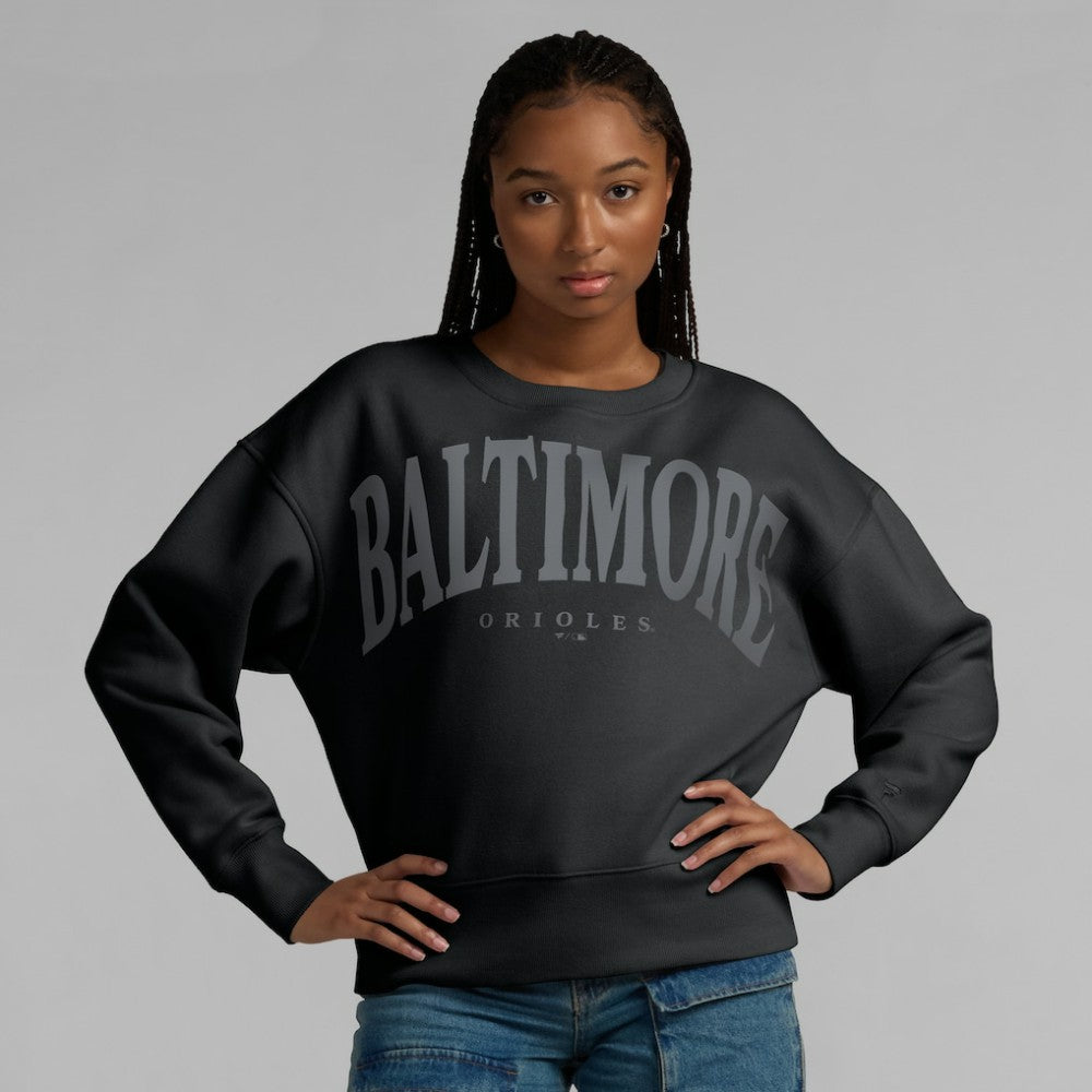 MLB Baltimore Orioles Fanatics Women's Elements Flow Pullover Sweatshirt
