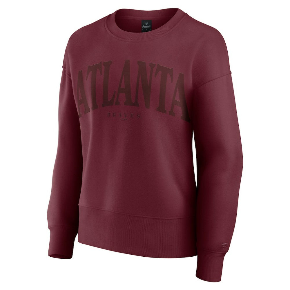 MLB Atlanta Braves Fanatics Women's Elements Flow Pullover Sweatshirt