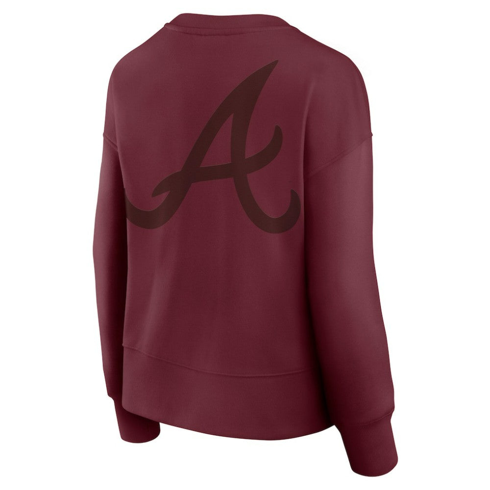 MLB Atlanta Braves Fanatics Women's Elements Flow Pullover Sweatshirt