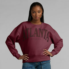 MLB Atlanta Braves Fanatics Women's Elements Flow Pullover Sweatshirt