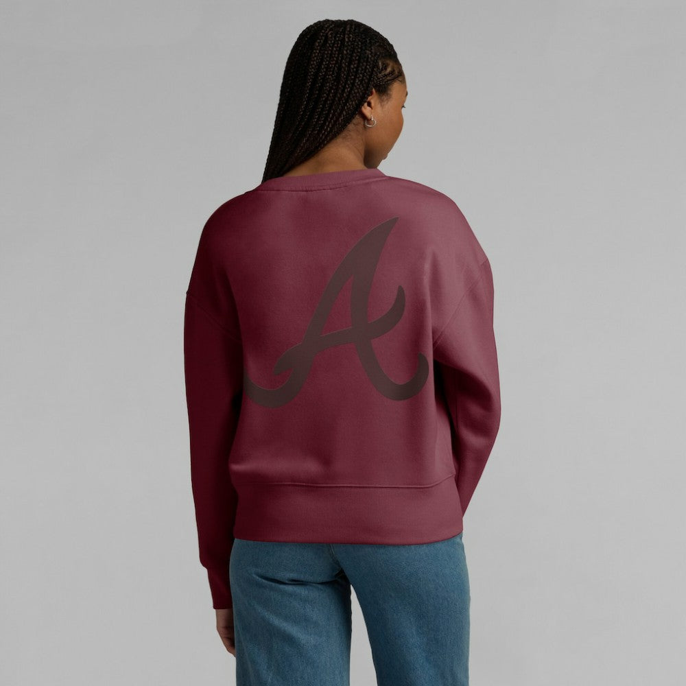 MLB Atlanta Braves Fanatics Women's Elements Flow Pullover Sweatshirt