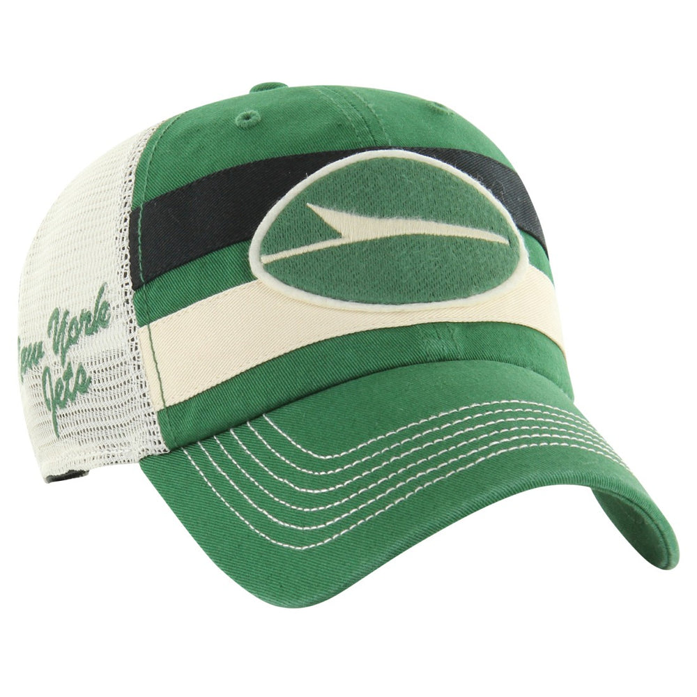 '47 Clubhouse Boon Clean-Up Trucker Adjustable Hat - New York Jets