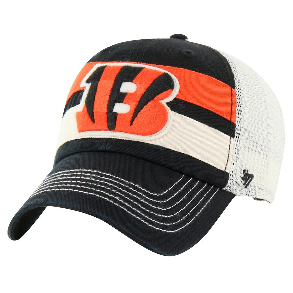 '47 Clubhouse Boon Clean-Up Trucker Adjustable Hat - Cincinnati Bengals