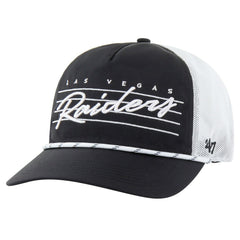 '47 Downburst Relaxed Hitch Trucker Adjustable Hat - Las Vegas Raiders