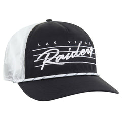 '47 Downburst Relaxed Hitch Trucker Adjustable Hat - Las Vegas Raiders