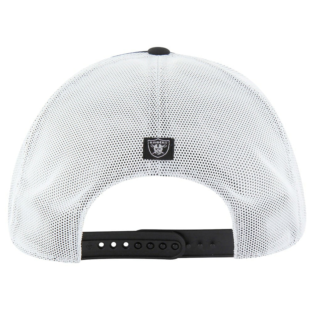 '47 Downburst Relaxed Hitch Trucker Adjustable Hat - Las Vegas Raiders