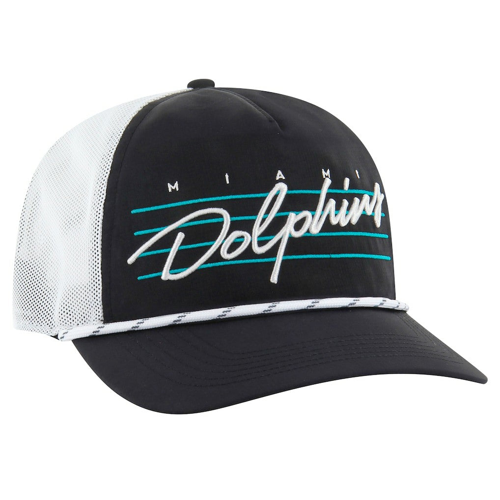 '47 Downburst Relaxed Hitch Trucker Adjustable Hat - Miami Dolphins