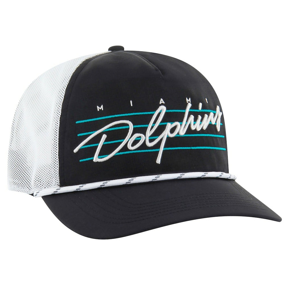 '47 Downburst Relaxed Hitch Trucker Adjustable Hat - Miami Dolphins