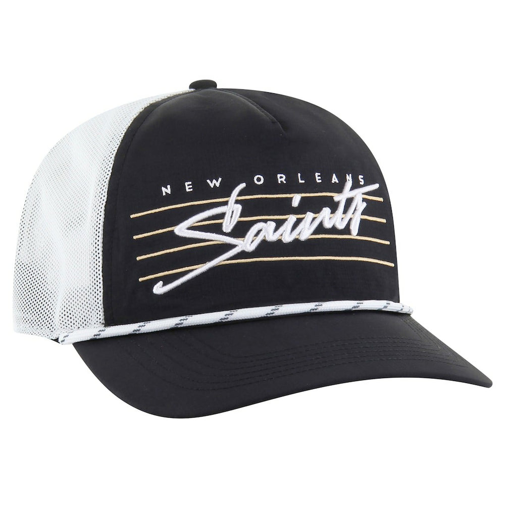 '47 Downburst Relaxed Hitch Trucker Adjustable Hat - New Orleans Saints