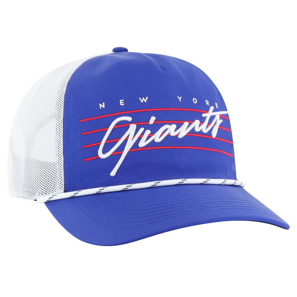 '47 Downburst Relaxed Hitch Trucker Adjustable Hat - New York Giants
