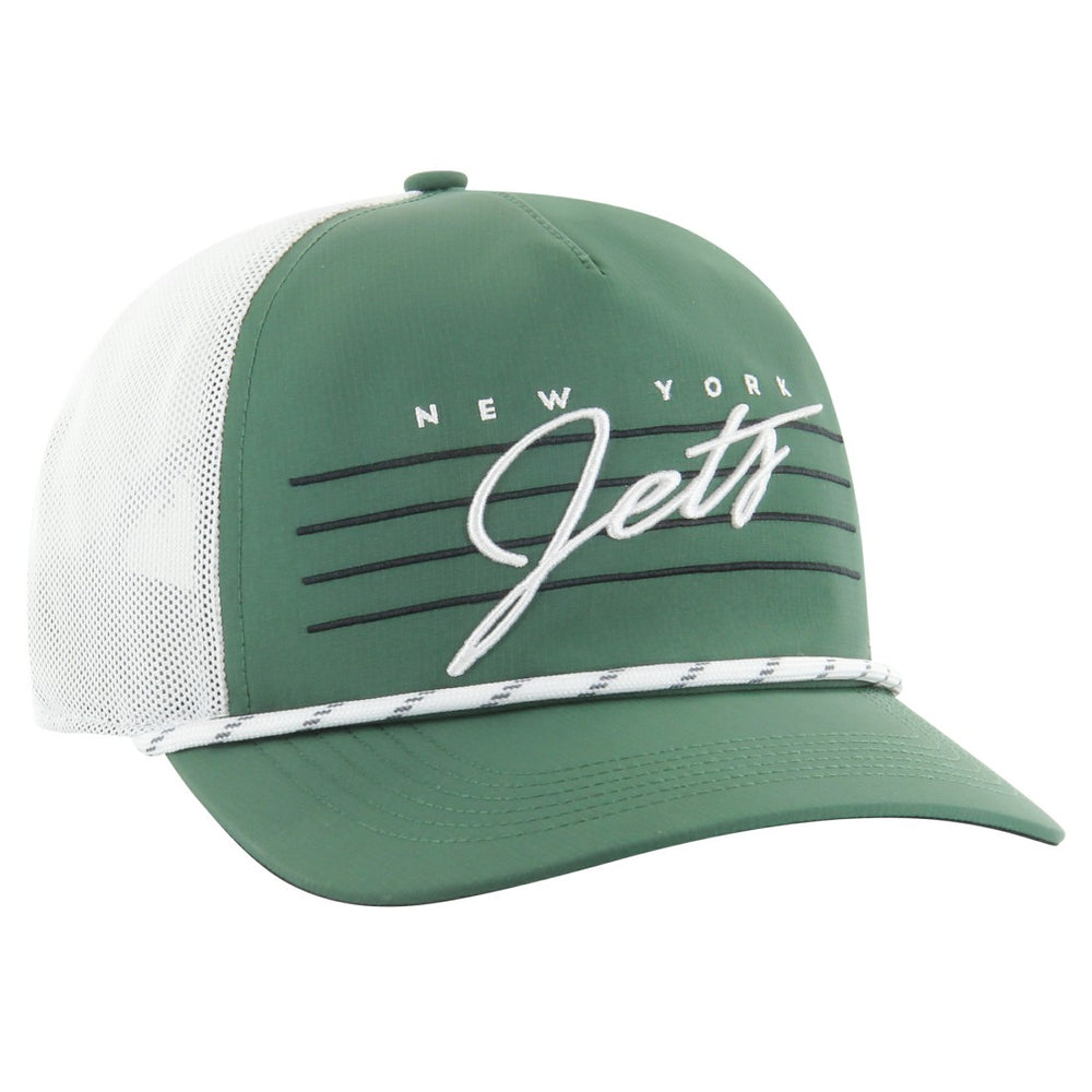 '47 Downburst Relaxed Hitch Trucker Adjustable Hat - New York Jets