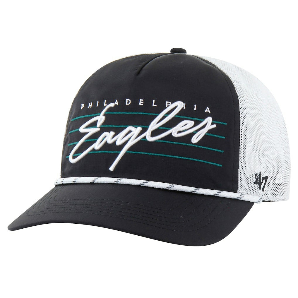 '47 Downburst Relaxed Hitch Trucker Adjustable Hat - Philadelphia Eagles