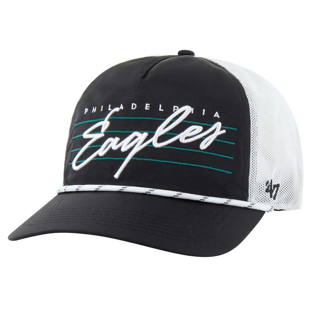 '47 Downburst Relaxed Hitch Trucker Adjustable Hat - Philadelphia Eagles